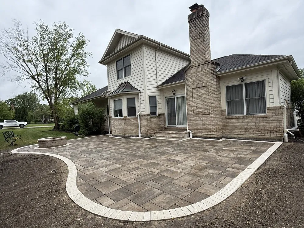 Expert yard maintenance in Chicago, IL by Aztec Stone Design Brick Paving