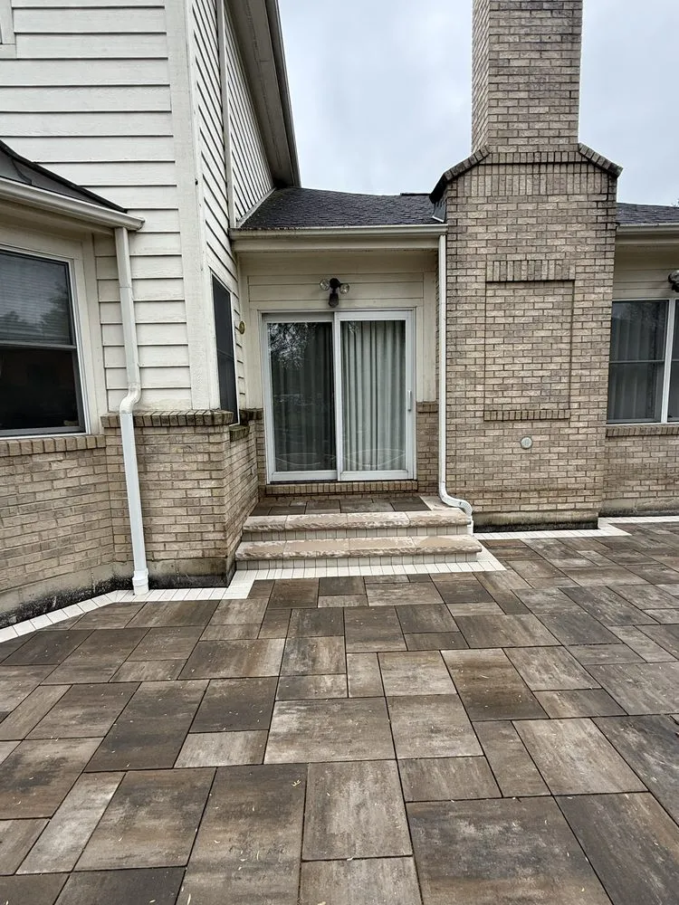 Local garden landscaping for year-round maintenance in Chicago, IL by Aztec Stone Design Brick Paving