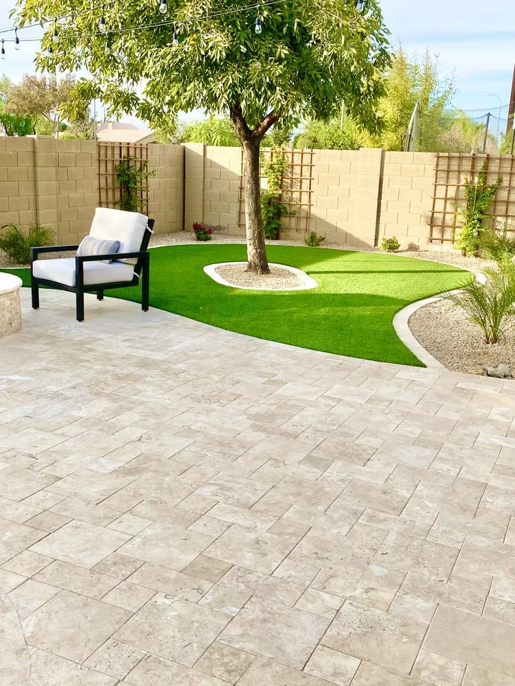 Local landscape installation in Gilbert, AZ - Azul Design & Landscape