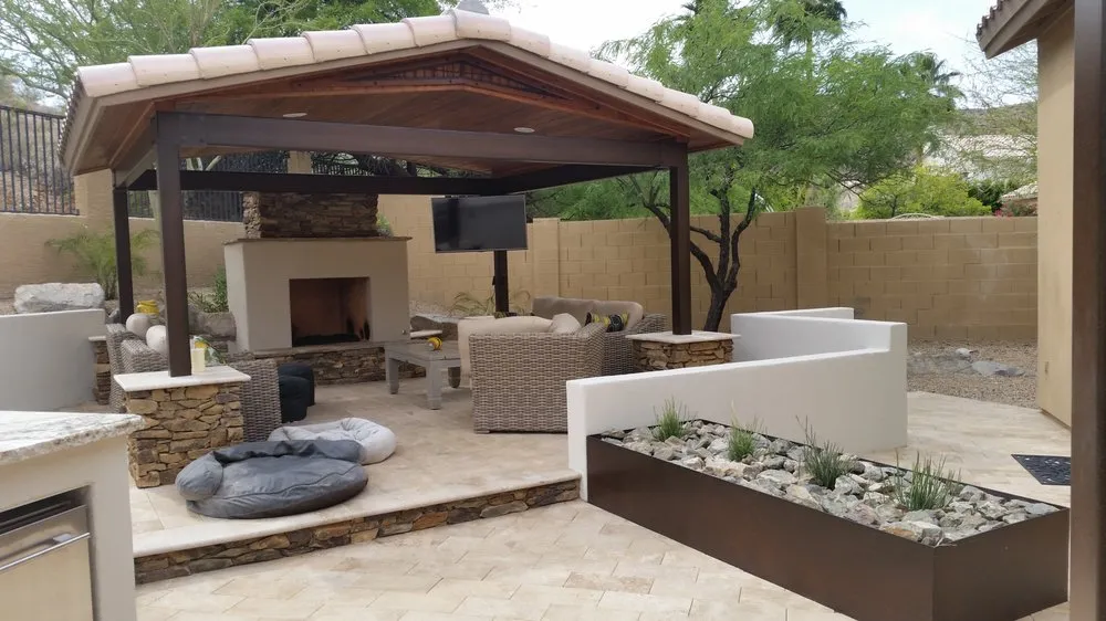 Reliable lawn mowing service for year-round maintenance across Gilbert, AZ - Azul Design & Landscape