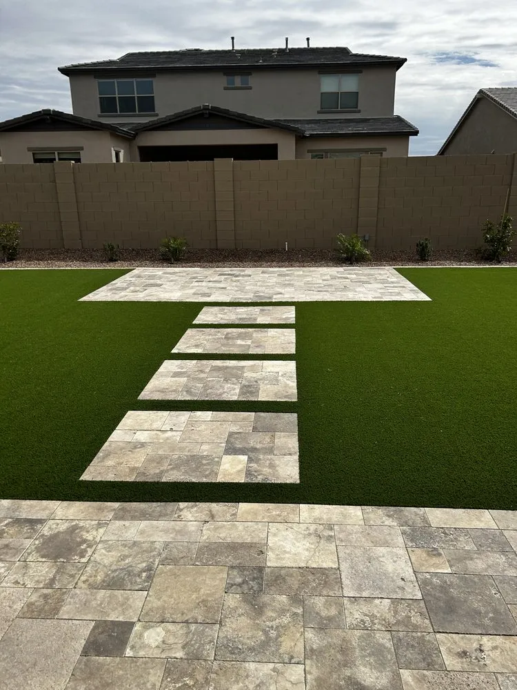 Custom residential landscaping in Gilbert, AZ - Azul Design & Landscape
