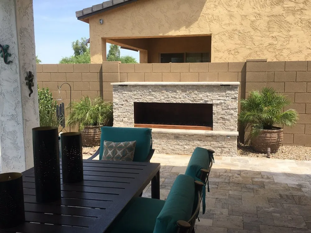 Affordable garden landscaping for year-round maintenance across Gilbert, AZ - Azul Design & Landscape