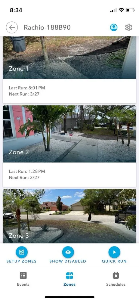 Professional outdoor landscaping with custom design across Palmetto, FL - Azul Irrigation Service