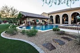 Top-rated lawn mowing service for outdoor upgrades in Cave Creek, AZ by Azul-Verde Design Group