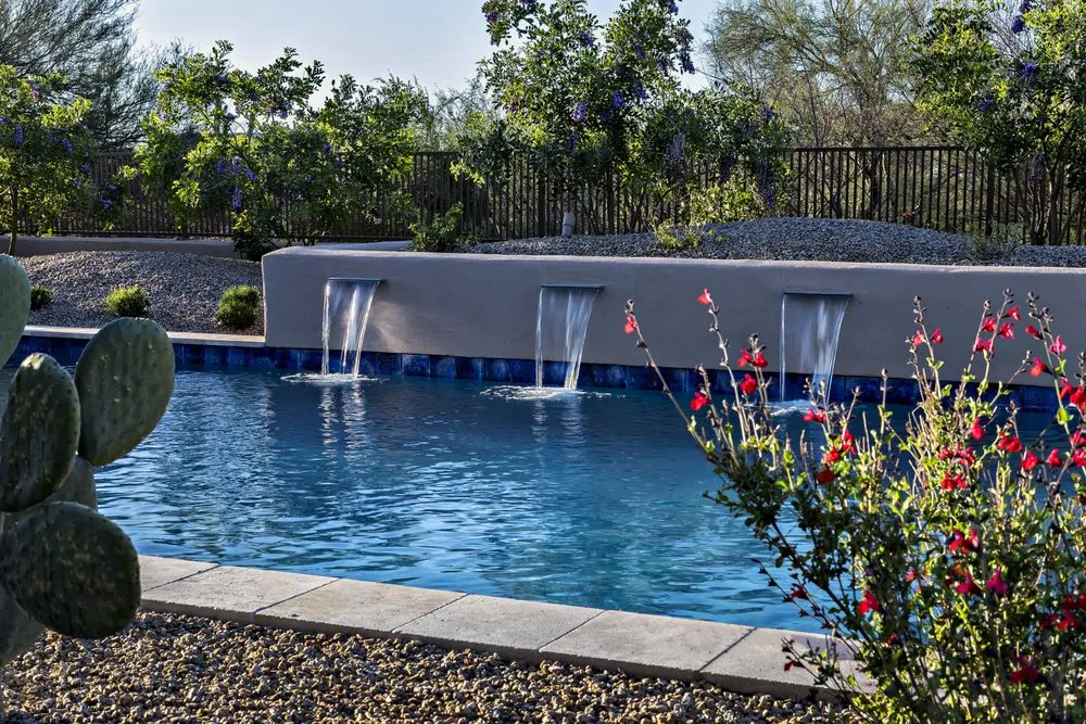 Local lawn mowing service with custom design across Cave Creek, AZ - Azul-Verde Design Group