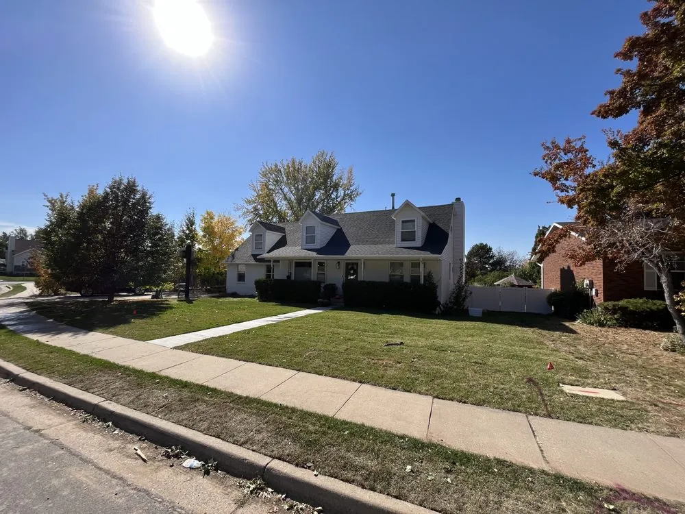 Affordable landscape installation for residential properties in Hooper, UT by Azure Skies