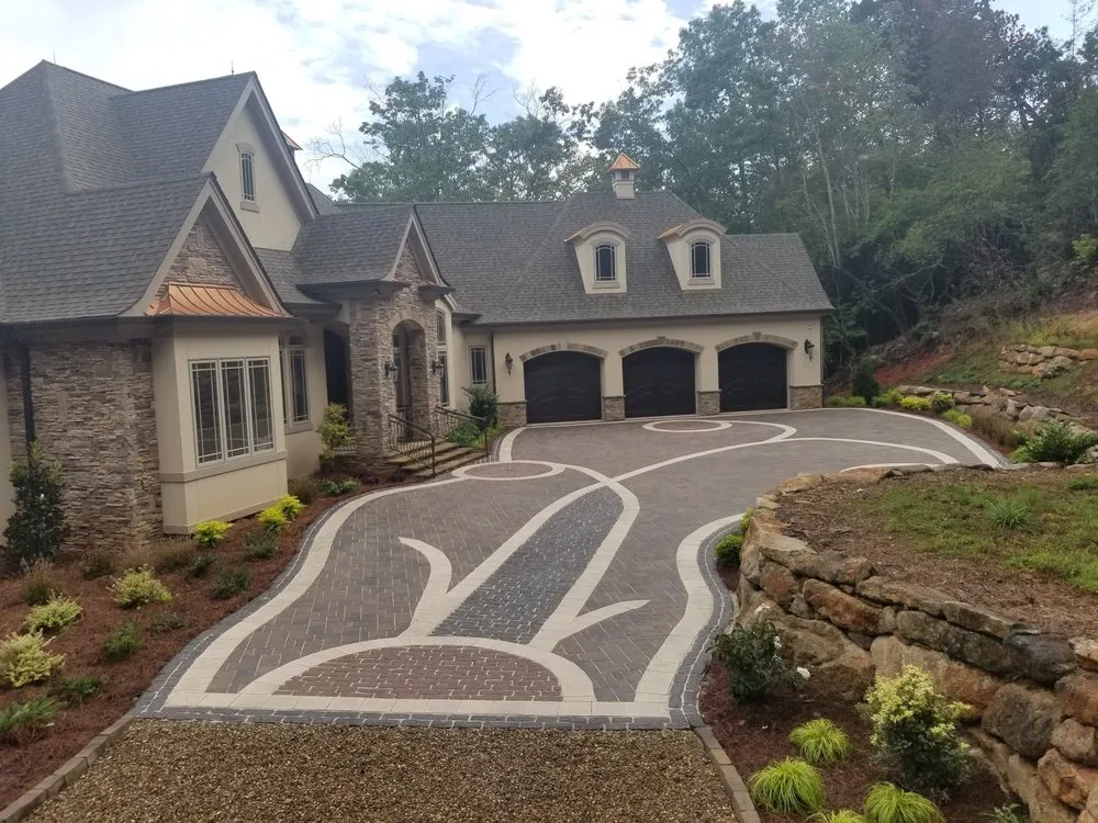 Custom landscape installation near you in Clayton, GA by B & B Landscaping