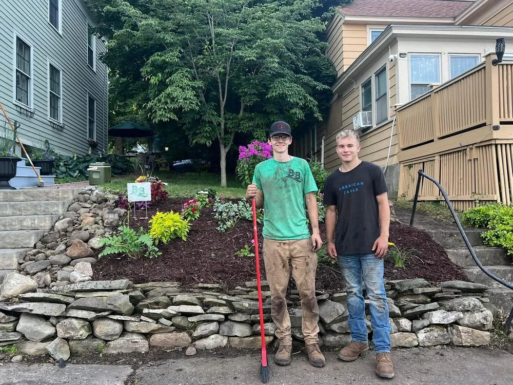 Top-rated lawn mowing service for outdoor upgrades across Mexico, NY - B & B Landscaping