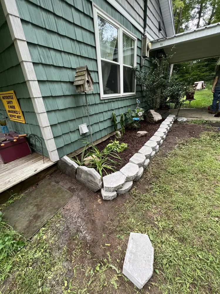 Trusted garden landscaping in Mexico, NY by B & B Landscaping