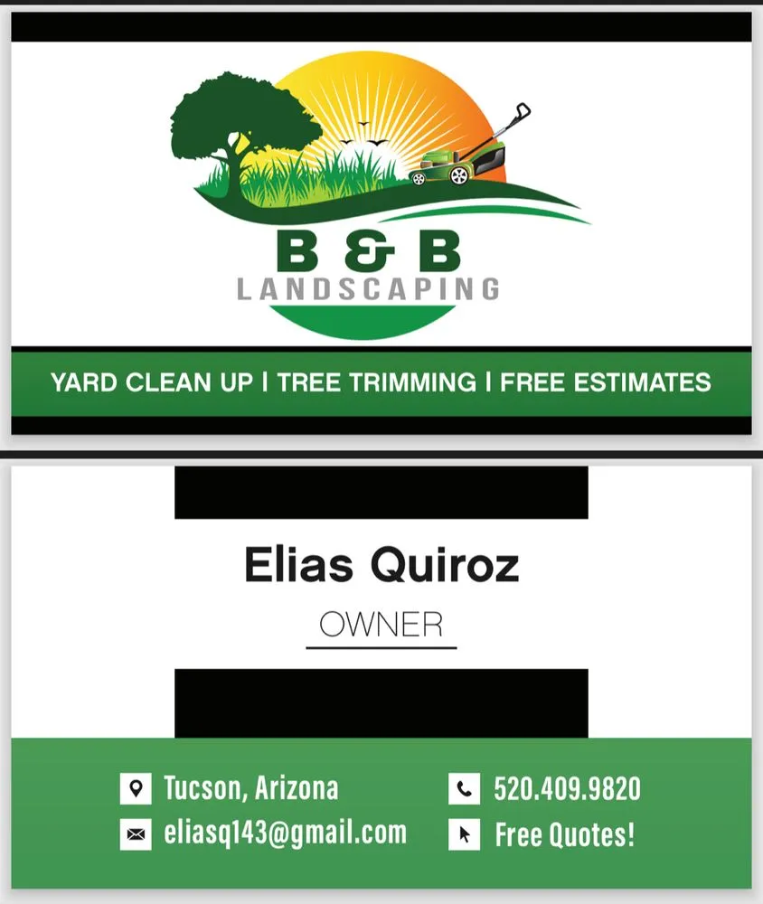 Trusted yard maintenance experts serving Tucson, AZ - B & B Landscaping