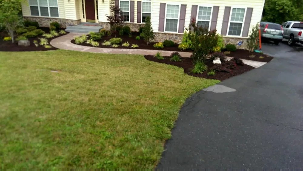 Expert garden landscaping with custom design in Winchester, VA by B & B Lawn Care and Landscape
