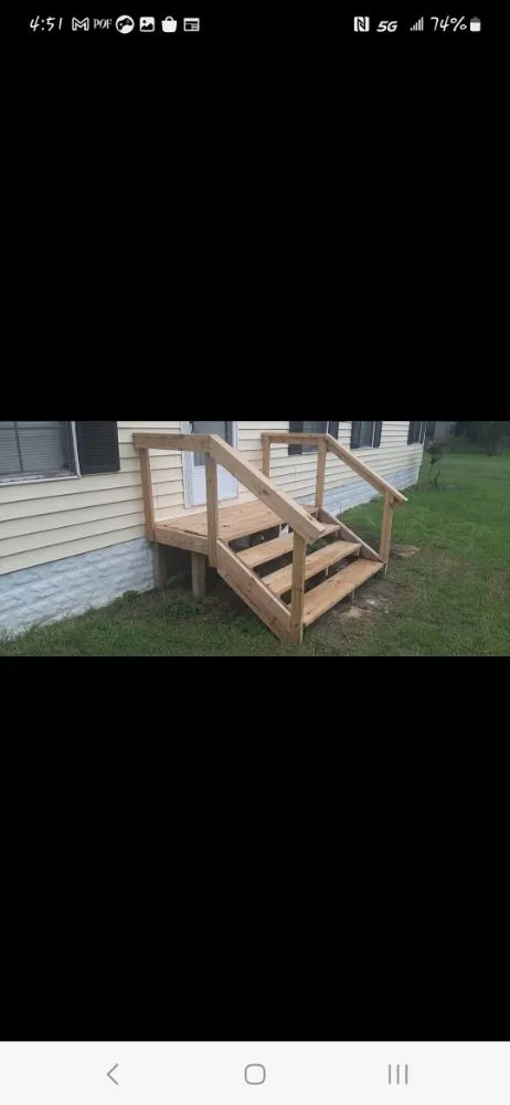 Professional yard cleanup service for outdoor upgrades across Sumter, SC - B & B Residential