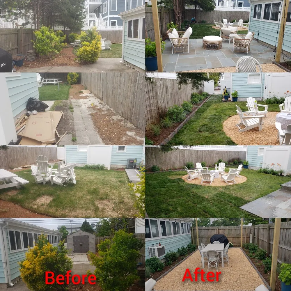 Local outdoor landscaping in Bridgeville, DE by B & B Stonework
