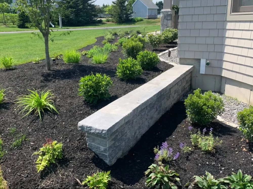 Local landscape design for year-round maintenance in Windham, NH by B & C Landscaping