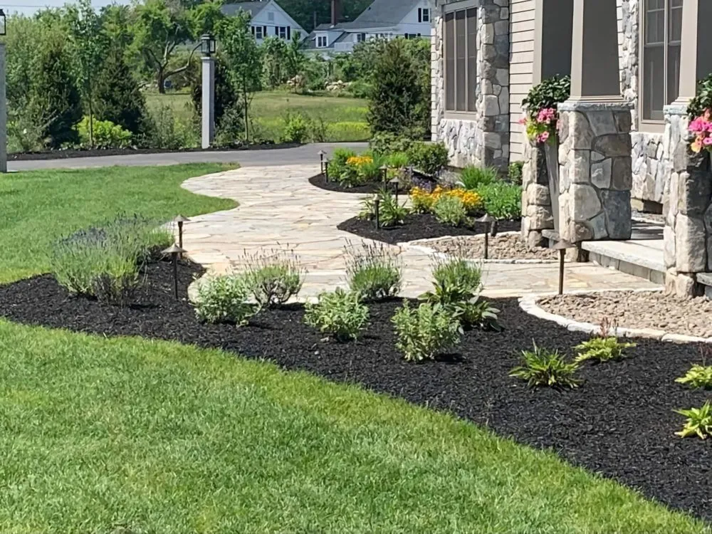 Top-rated outdoor landscaping in Windham, NH by B & C Landscaping