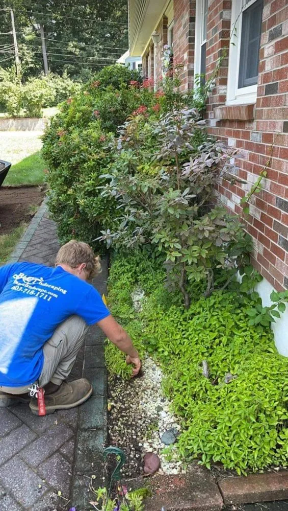 Reliable outdoor landscaping for residential properties across Windham, NH - B & C Landscaping