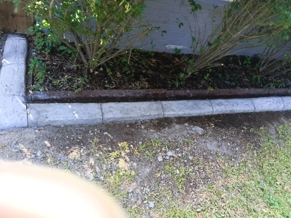 Professional landscape installation in lake Dallas, TX by B & C Services