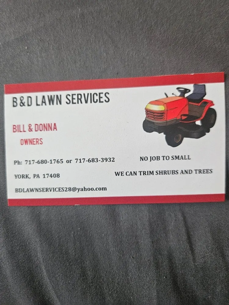 Professional landscape installation in West Manchester Township, PA by B & D Lawn Services