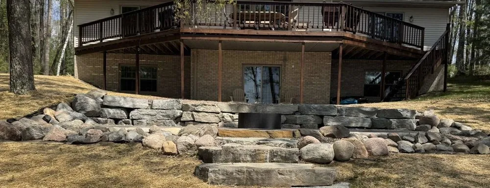 Expert landscaping services in Tomahawk, WI by B & E Lawncare