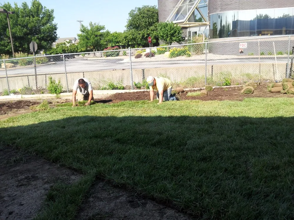 Affordable outdoor landscaping in Ofallon, MO by B & G Lawn Care