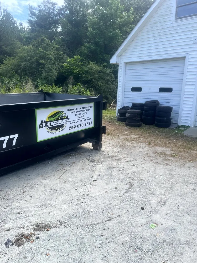 Expert landscaping services for homes across Vanceboro, NC - B & L Dumpster Rental and Junk Removal