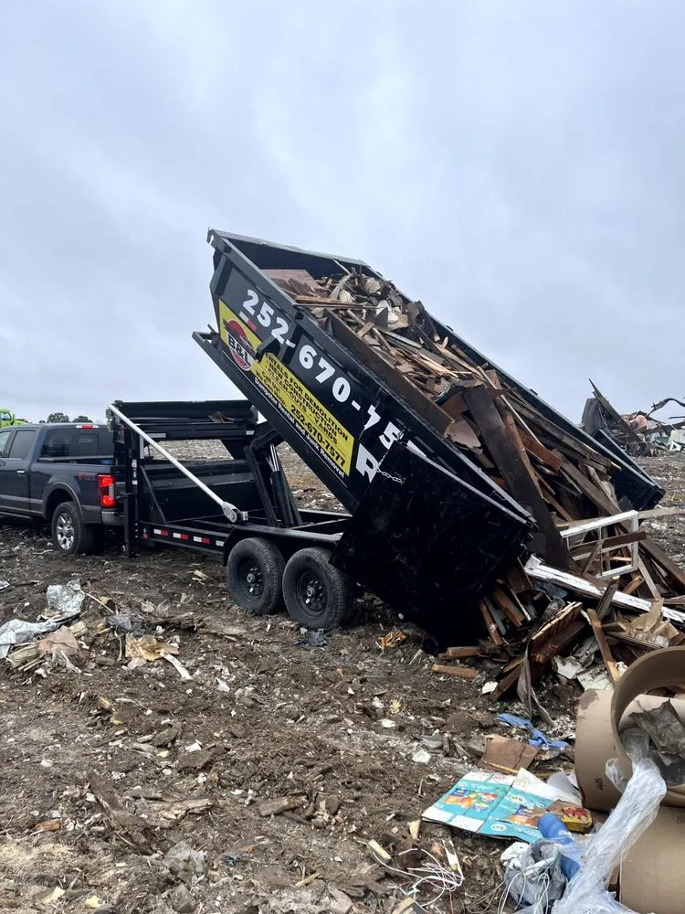 Local residential landscaping in Vanceboro, NC - B & L Dumpster Rental and Junk Removal