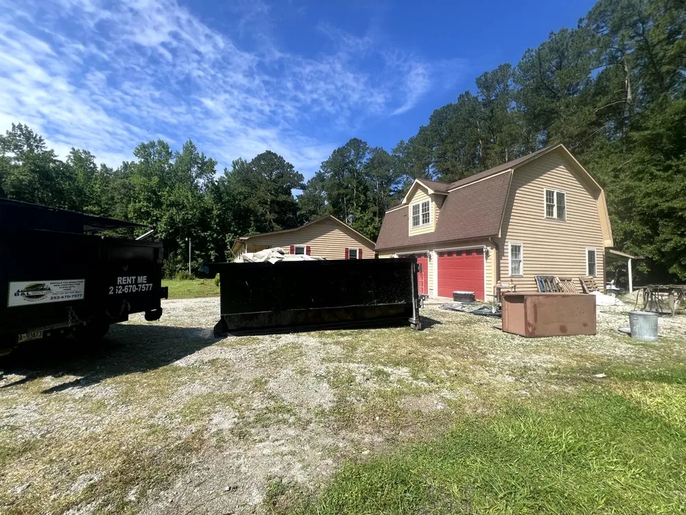 Affordable landscaping services with custom design in Vanceboro, NC by B & L Dumpster Rental and Junk Removal