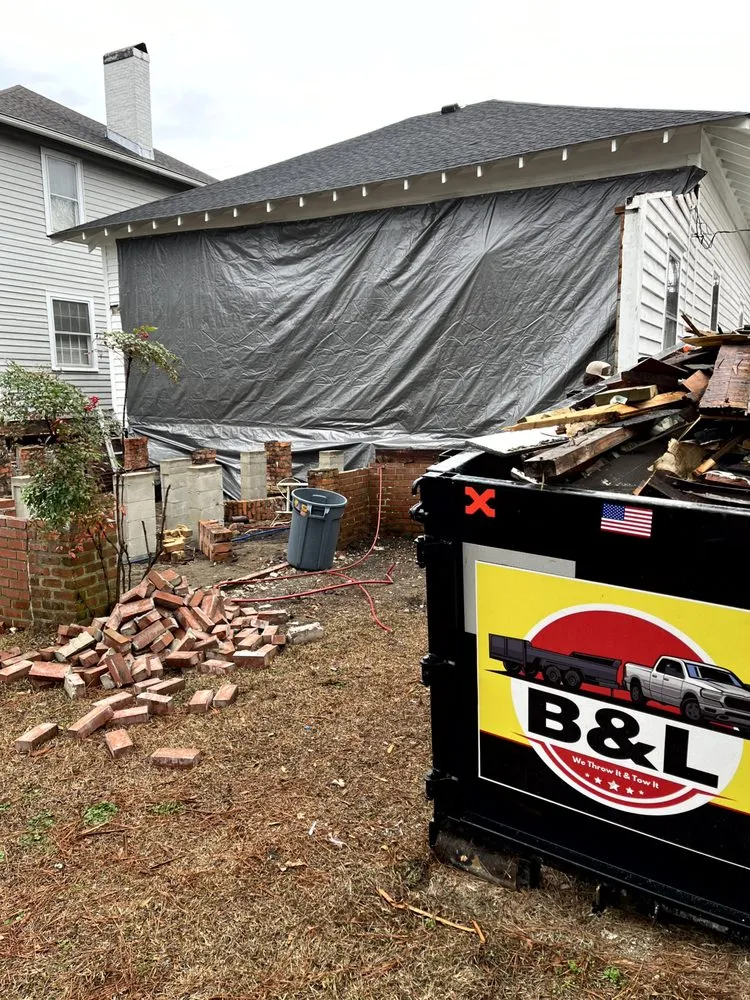 Trusted landscape installation in Vanceboro, NC by B & L Dumpster Rental and Junk Removal