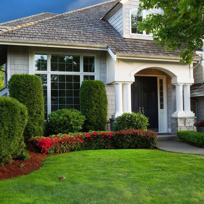 Custom landscape design for homes in St Charles, IL by B & L Landscaping Contractors