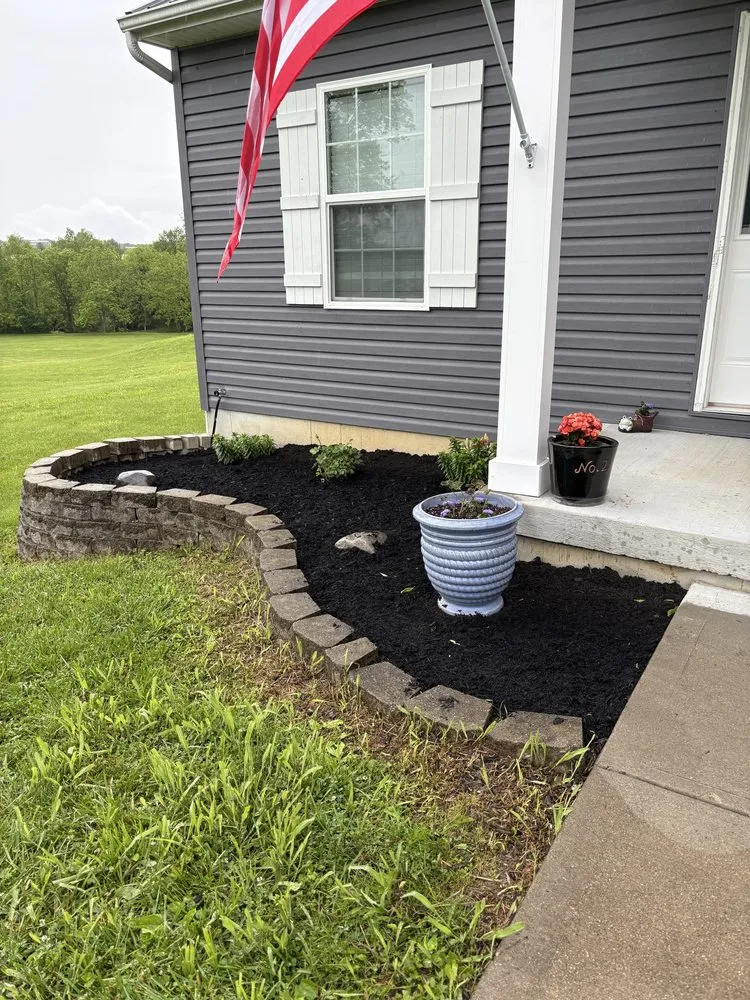 Affordable outdoor landscaping for residential properties in Falmouth, KY by B & L Landscaping