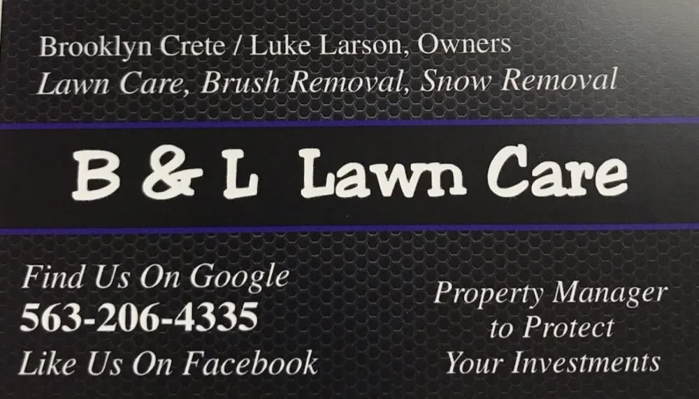 Custom outdoor landscaping in Clinton, IA by B & L Lawn Care