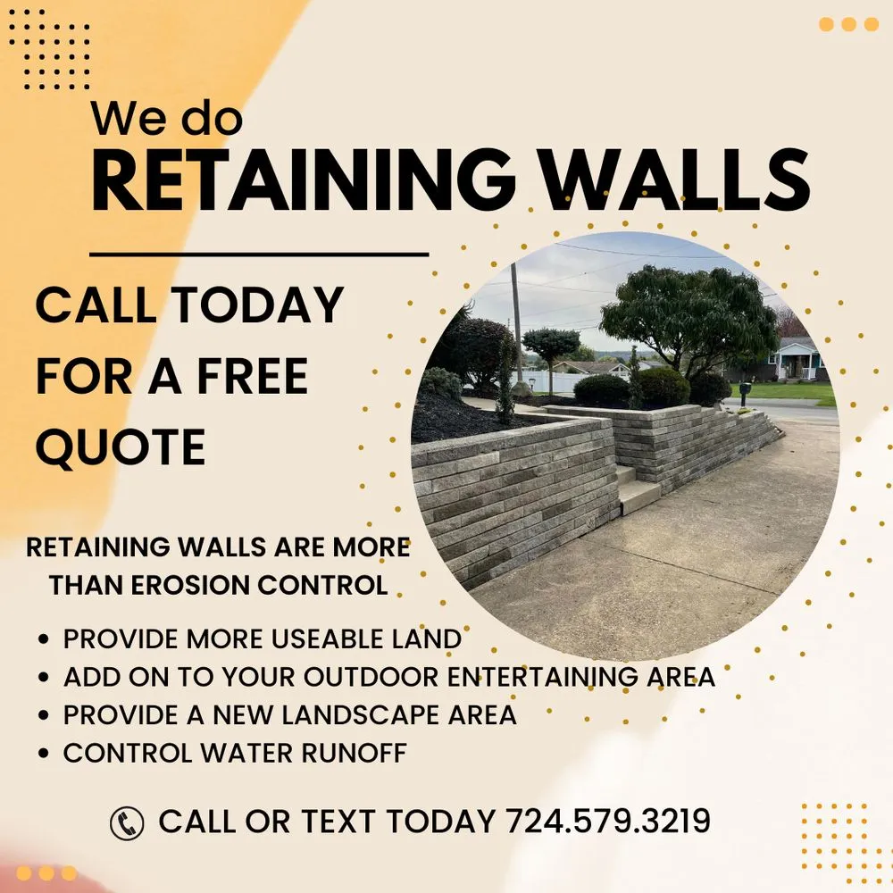 Expert landscape installation in Washington, PA by B & M Land Services