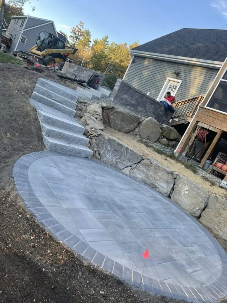 Trusted outdoor landscaping for beautiful yards in Rowley, MA by B & M Landscaping and Construction