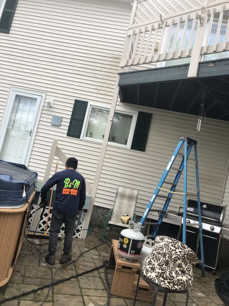 Top-rated outdoor landscaping in Rowley, MA by B & M Landscaping and Construction