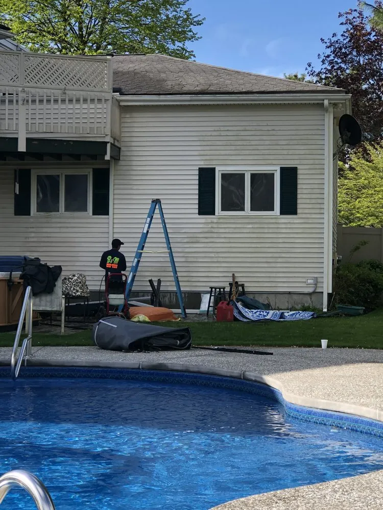 Expert yard cleanup service in Rowley, MA by B & M Landscaping and Construction