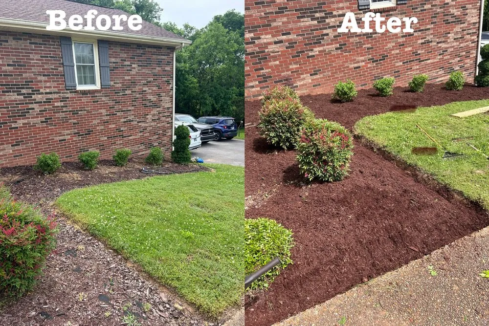 Professional landscaping services with custom design across Green Hill, TN - B & M Landscaping