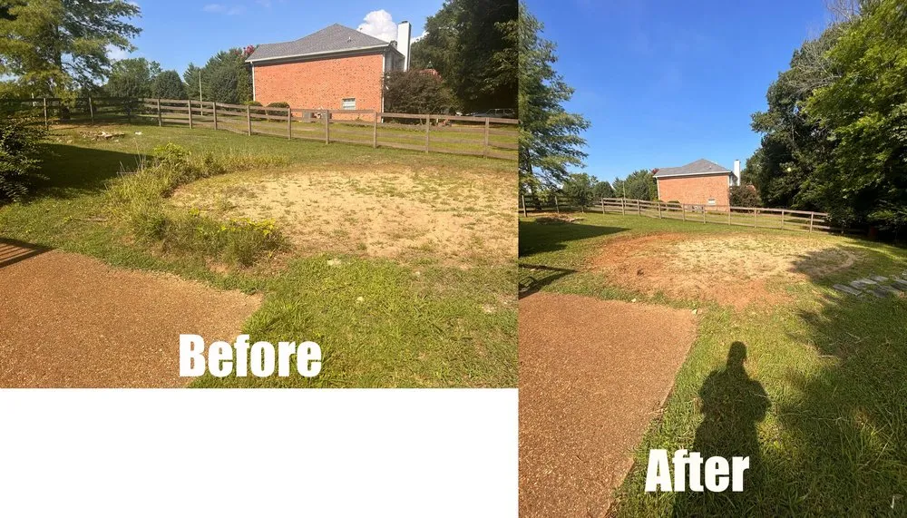 Local lawn mowing service with custom design in Green Hill, TN by B & M Landscaping