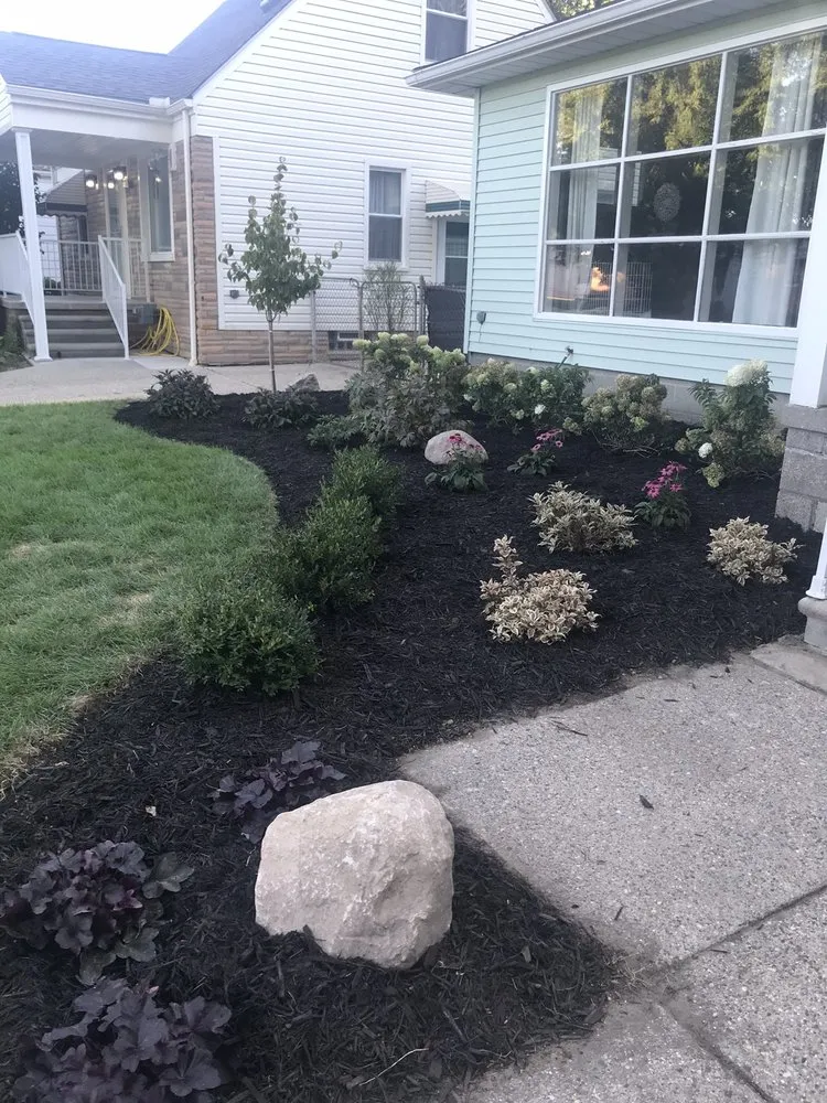 Professional landscape installation for outdoor upgrades in Ferndale, MI by B & R Lawn and Snow