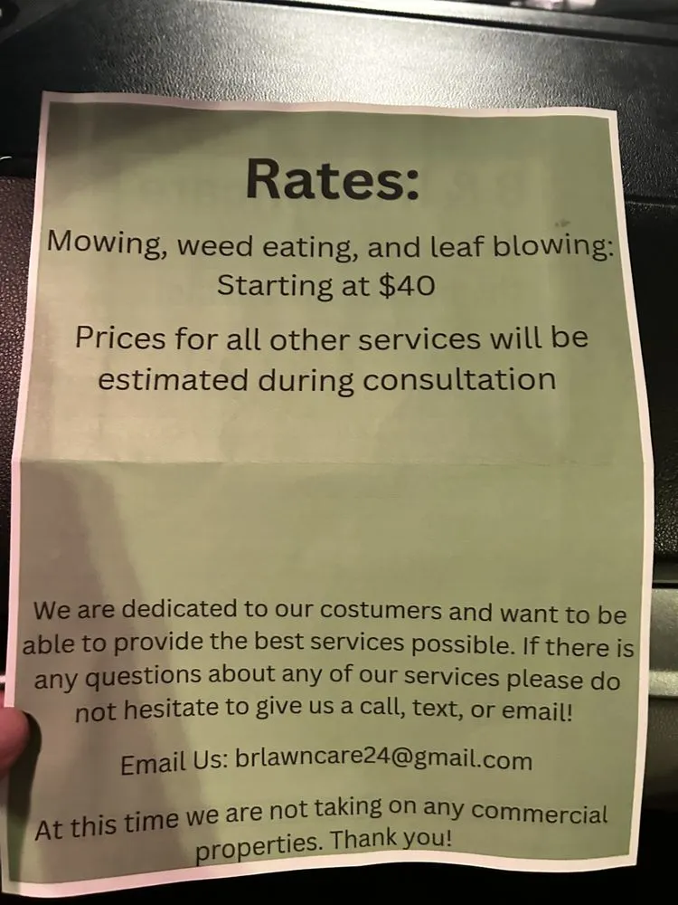 Affordable lawn mowing service for residential properties across Greenville, NC - B & R Lawncare