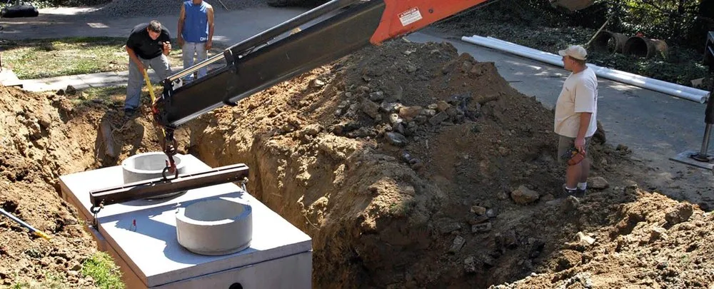 Affordable yard cleanup service for year-round maintenance in Granite Shoals, TX by B & S Septic Tank