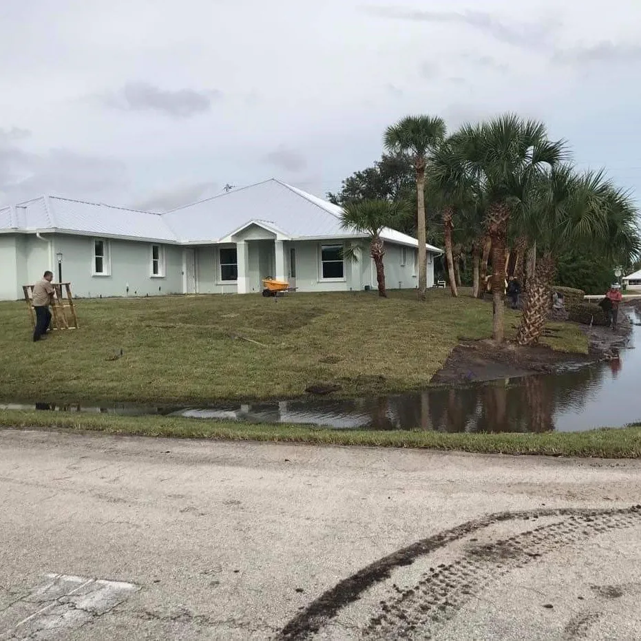 Affordable outdoor landscaping in Okeechobee, FL by B & S Sod & Trucking