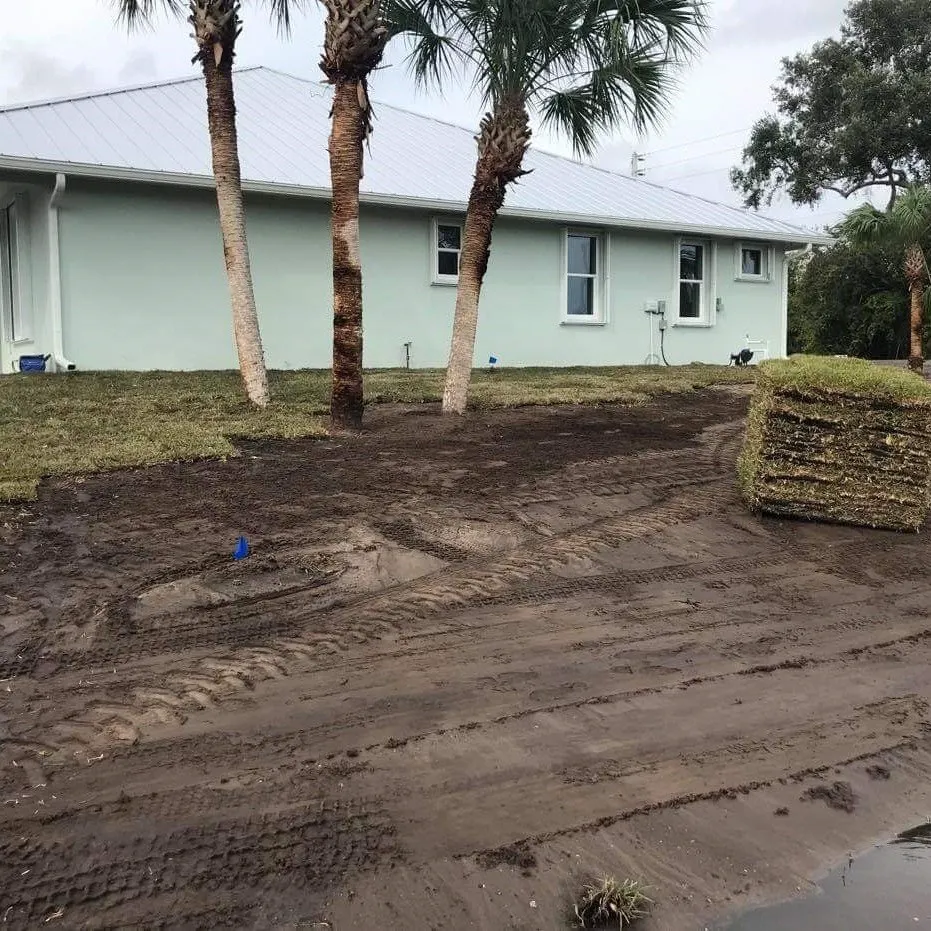 Custom landscaping services for outdoor upgrades in Okeechobee, FL by B & S Sod & Trucking