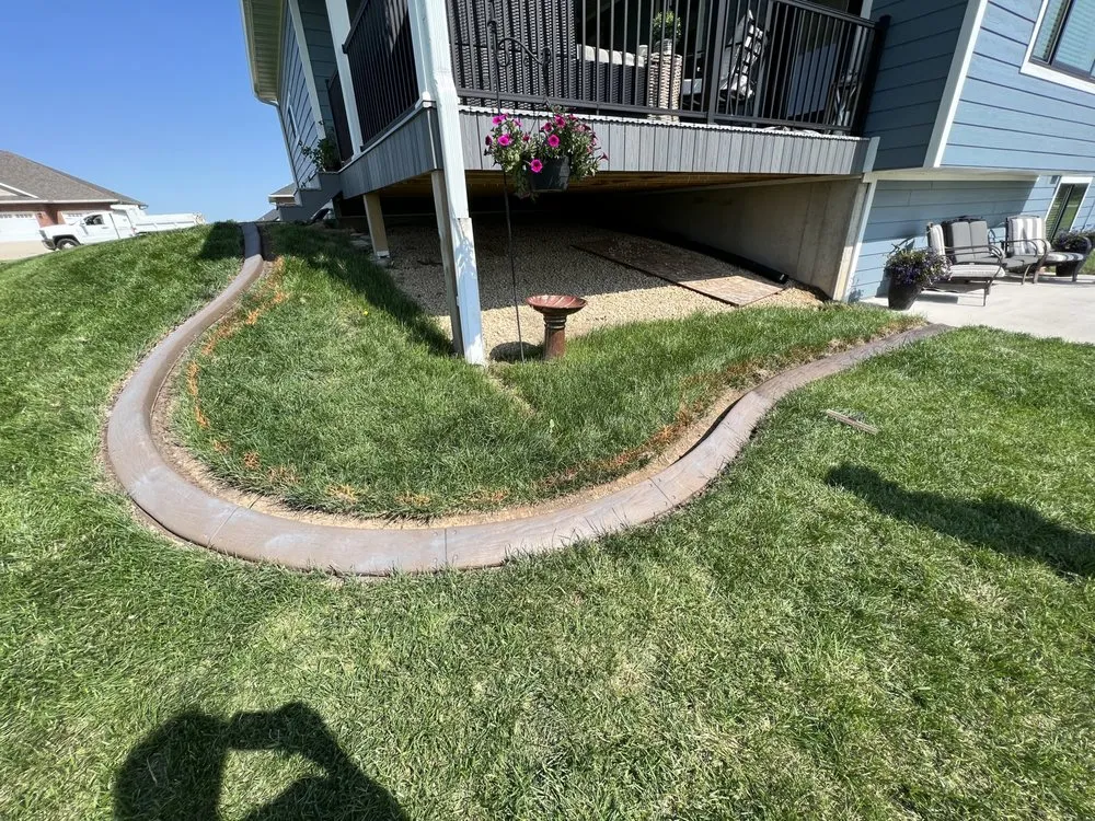 Local garden landscaping near you in Dubuque, IA by B & T Curbing