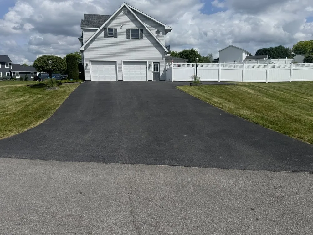 Custom landscape installation in Bouckville, NY by B & W Precision Brothers Contracting
