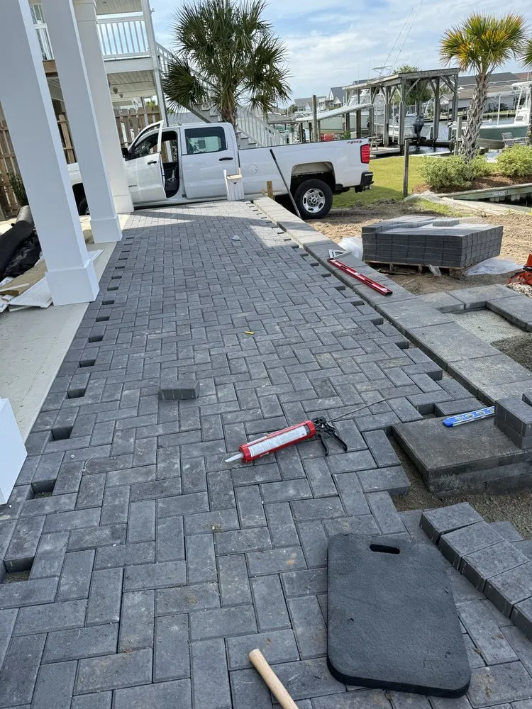 Local lawn mowing service in Sneads Ferry, NC - B A H Landscapes & Hardscapes