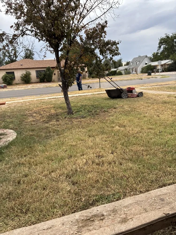 Affordable outdoor landscaping in Carlsbad, NM by B and H Lawn Care