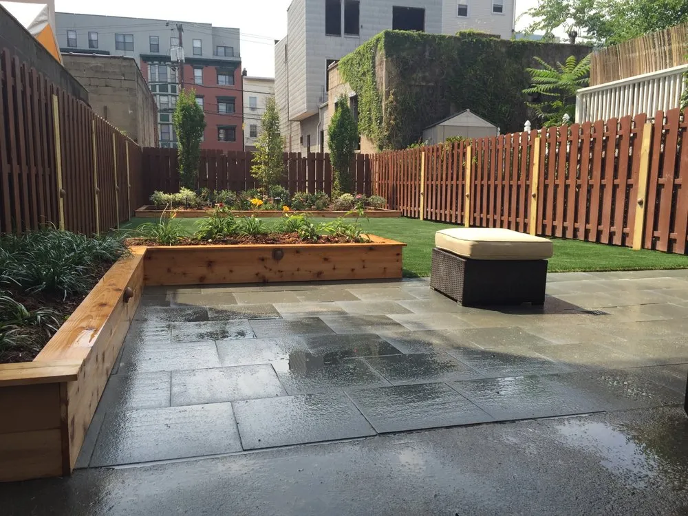 Professional outdoor landscaping for beautiful yards across Hoboken, NJ - B Bakelaar Landscape Design