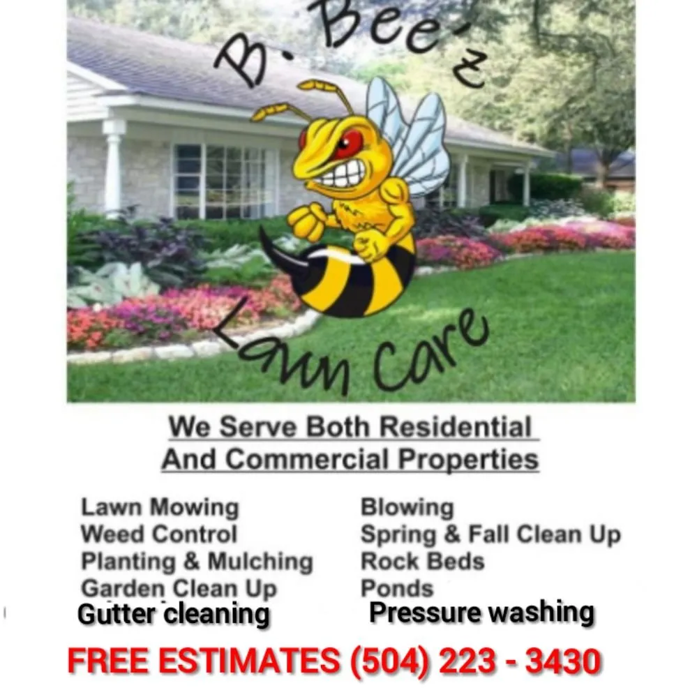 Local garden landscaping in Metairie, LA by B Beez Lawn Care