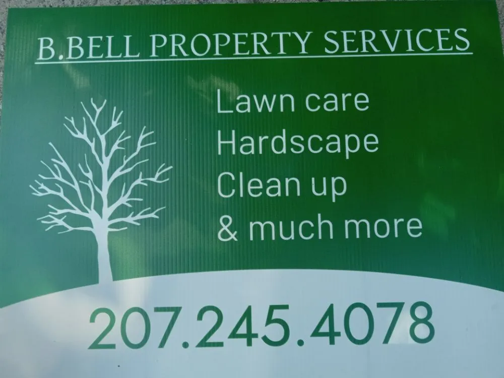 Local garden landscaping in Casco, ME by B Bell Property Service