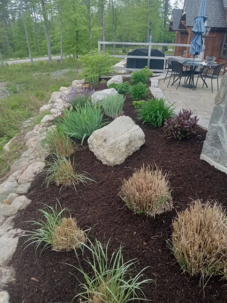 Local residential landscaping with custom design across Casco, ME - B Bell Property Service